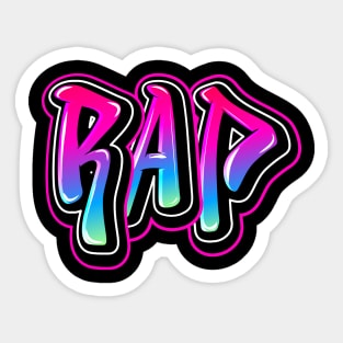 Rap Graffiti Sticker